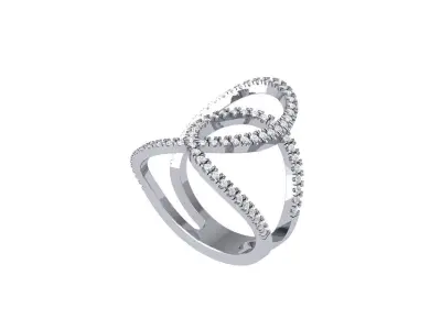 Infinity Wedding Ring 3D print model purchase