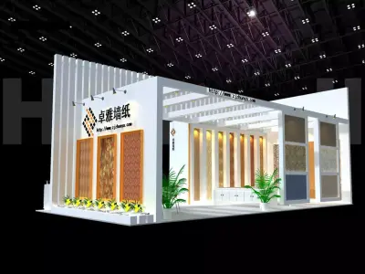 Exhibition - Area - 6X12-3DMAX2009-017 3D model