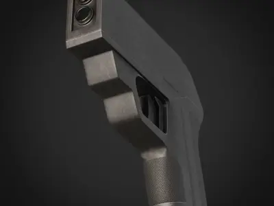 Gun-handgun pistol 3D model