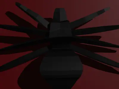 Spider Low-poly 3D model buy