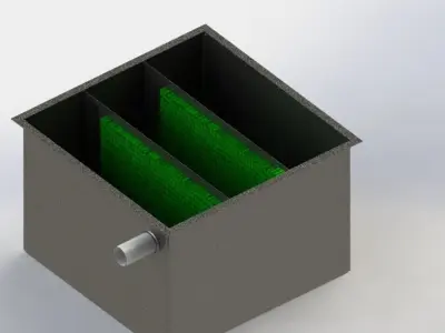 Biodigestor Box Design Free 3D model