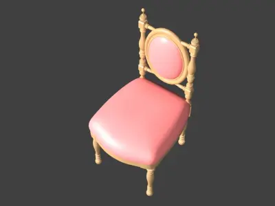 antique chair 3D model Free 3D model 3D model