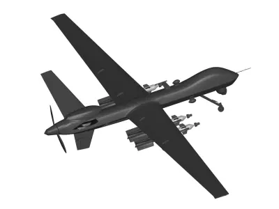 General Atomics MQ-9 Reaper 3D model buy