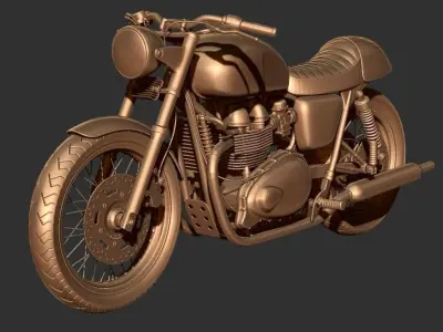 motorcycle Free 3D print model