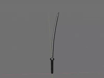 Simple Katana 3D model