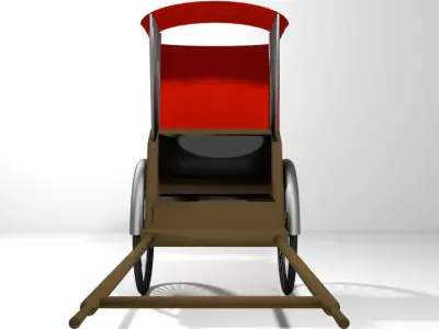 Rickshaw - Basic 3D model