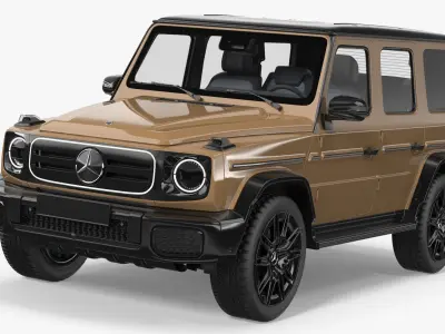 Mercedes-Benz G580 2025 Beige 3D model