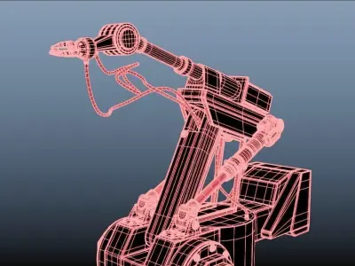 DUM-E Model robotic arm 3D model