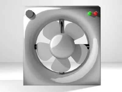 Fan - Boxer 3D model