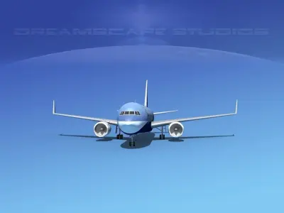 Boeing 767-300 Universal Charters 3D model