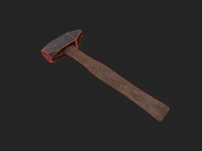 Melee Weapon Pack Low-poly 3D model buy
