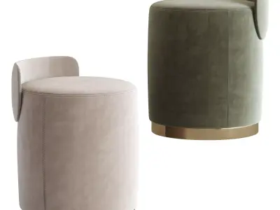 Pouf Andrew Martin 3D model purchase