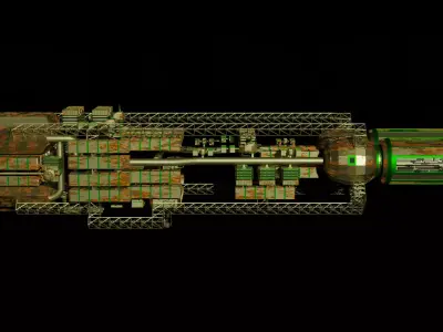 Saar Dreadnaught 3D model