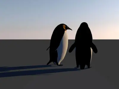 Penguin 3D model