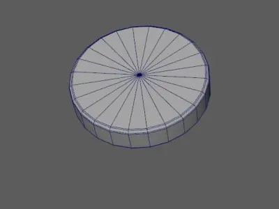 Small Magnet Free low-poly 3D model