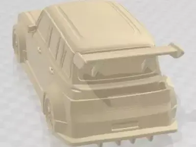 Renault 4 Tuning Printable Car 3D print model