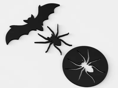 Halloween decorations 3D print model