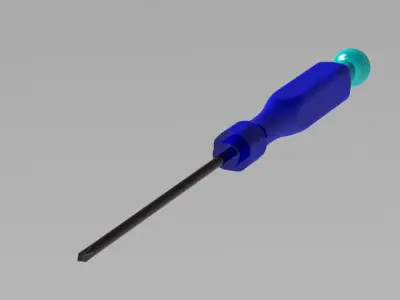 Mini ScrewDriver  Free 3D model