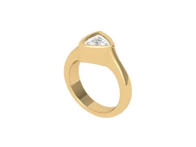 Wedding Ring  3D print model 335