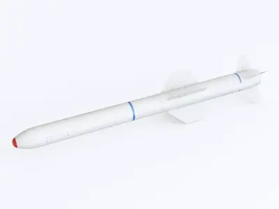 Missile 04 3D model purchase