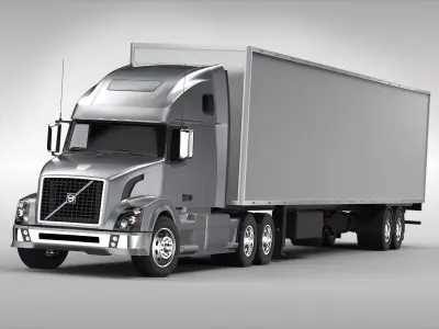 Volvo VNL670 2016 3D model