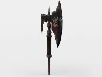Axe Low-poly 3D model