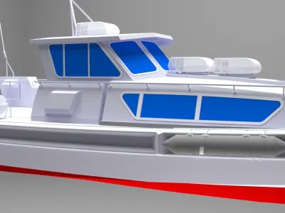 Damen Stan Patrol 1605 3D model