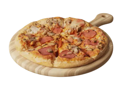  Medium Canadian Pizza Food Model  buy