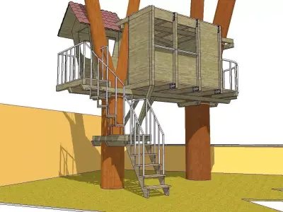 Creative Design-Holiday Cabin-0136 3D model