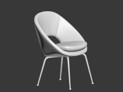 Dinning set table 3D model