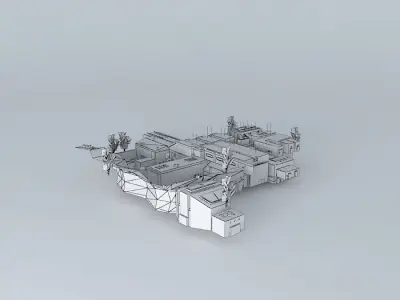 training map Free 3D model
