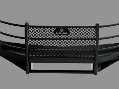 Ranch Hand Front Bumper Chevy K2500 Low-poly 3D model