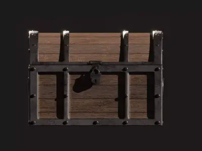 Medieval Chest  3D model