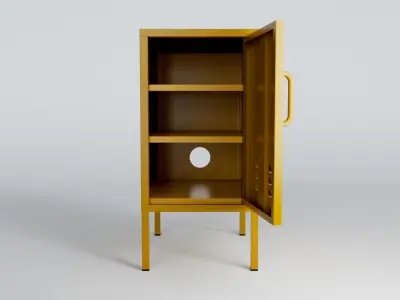 Mustard Locker 3D model