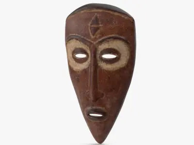  African Congo Mask 2 