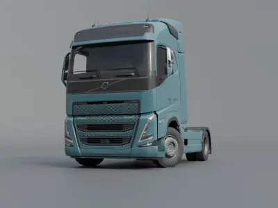 Volvo FH 2022 lowpoly Low-poly 3D model