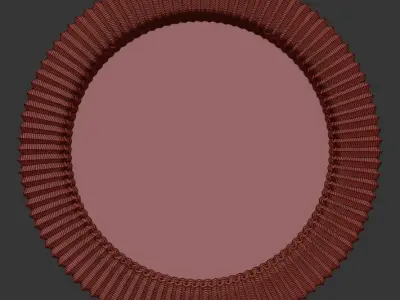 Modern Crystal Chandelier Low-poly 3D model