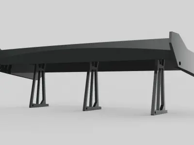 spoiler auto garage tuning vol2 3D model