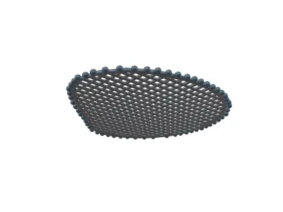 Fishing Net v1 002 Low-poly 3D model