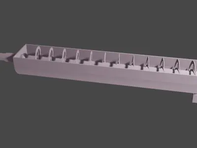 Screw Conveyor 3D model purchase