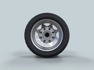 Offroad wheel 14 3D model