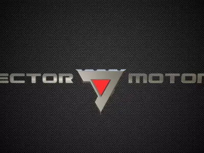 vector motors logo 3D model