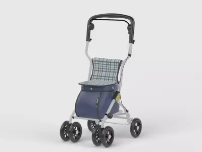 Baby stroller 3D model 3D model order