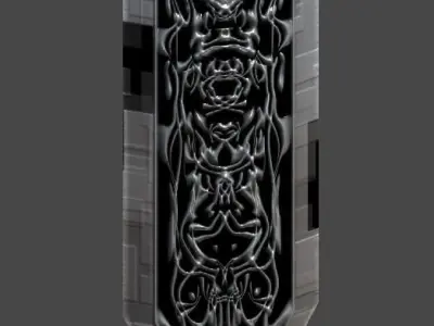 Long sword4 Low-poly 3D model