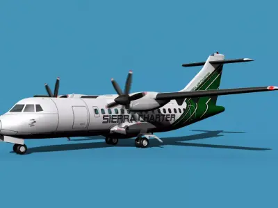 ATR-42-320 Sierra 3D model