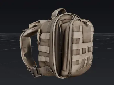 Backpack 3D model order