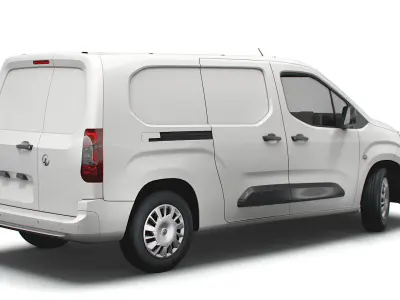 Vauxhall E Combo LWB Limited Van 2022 3D model