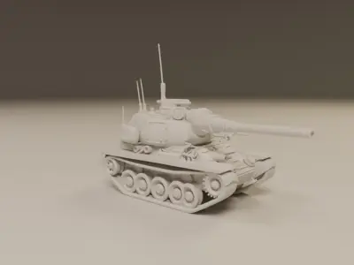 war tank 3D print model purchase
