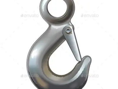 CRANE HOOK 3D model