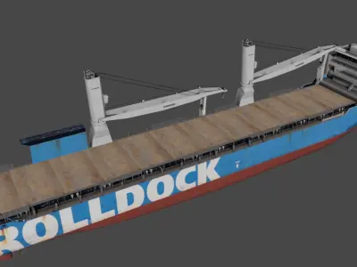 Heavy Load Carrier  Low-poly 3D model
